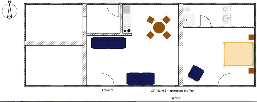 Ca' Adami Hotel Brussa Ngoại thất bức ảnh